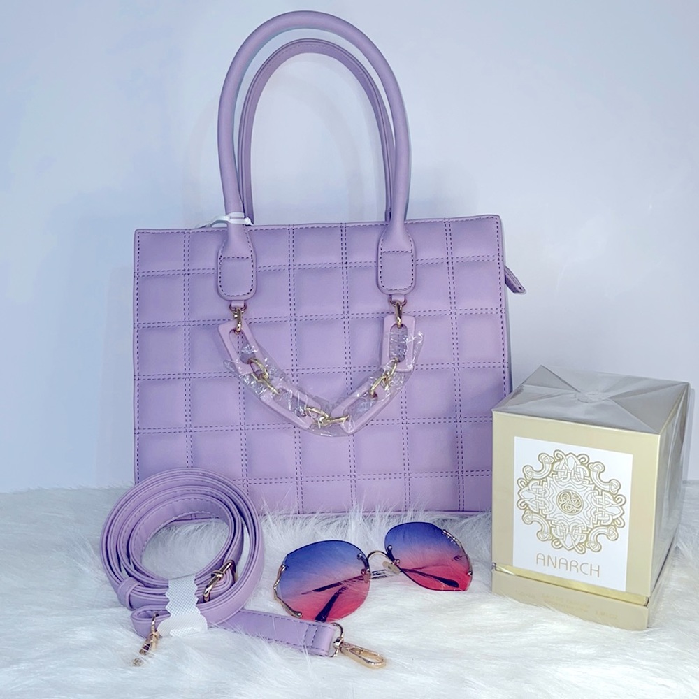 Medium light purple bag